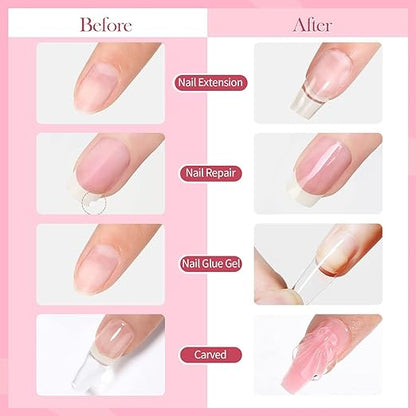 4-in-1 Solid Builder Nail Gel - 15ML UV/LED Required