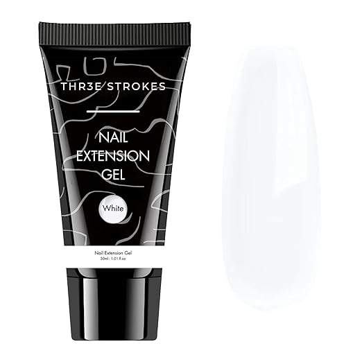 THR3E STROKES PolyGel Quick Upgrade Kit - 30ML Builder Gel for Nail Extensions