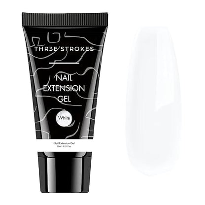 THR3E STROKES PolyGel Quick Upgrade Kit - 30ML Builder Gel for Nail Extensions