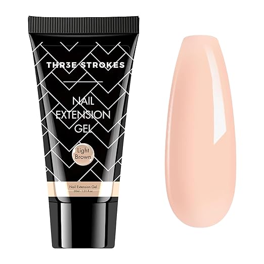 THR3E STROKES PolyGel Quick Upgrade Kit - 30ML Builder Gel for Nail Extensions