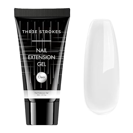 THR3E STROKES PolyGel Quick Upgrade Kit - 30ML Builder Gel for Nail Extensions