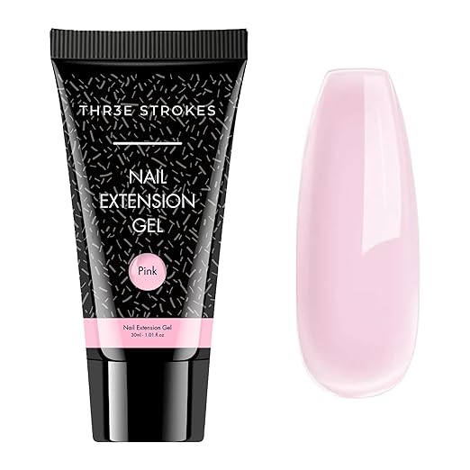 THR3E STROKES PolyGel Quick Upgrade Kit - 30ML Builder Gel for Nail Extensions