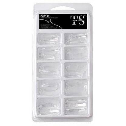 THR3E STROKES Poly Extension Gel Dual Nail Forms - 100pcs