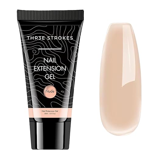 THR3E STROKES PolyGel Quick Upgrade Kit - 30ML Builder Gel for Nail Extensions