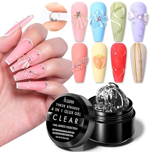 4-in-1 Solid Builder Nail Gel - 15ML UV/LED Required