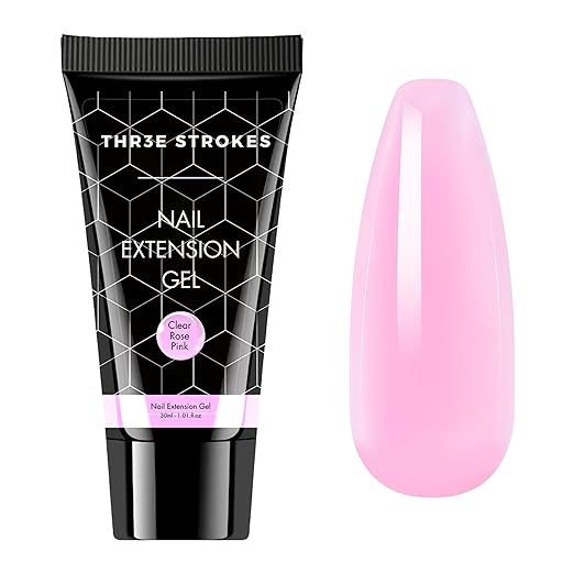 THR3E STROKES PolyGel Quick Upgrade Kit - 30ML Builder Gel for Nail Extensions