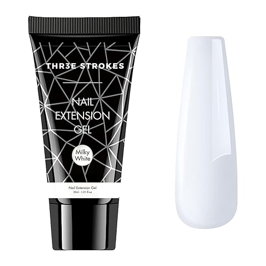 THR3E STROKES PolyGel Quick Upgrade Kit - 30ML Builder Gel for Nail Extensions