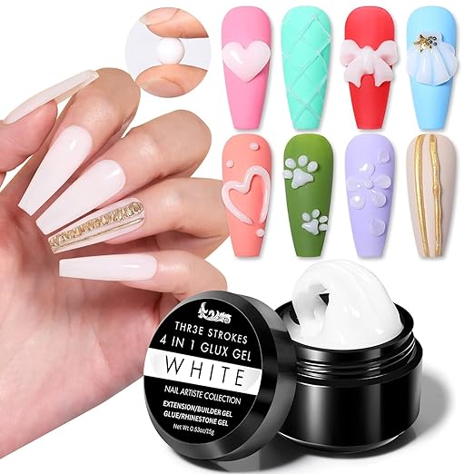 4-in-1 Solid Builder Nail Gel - 15ML UV/LED Required