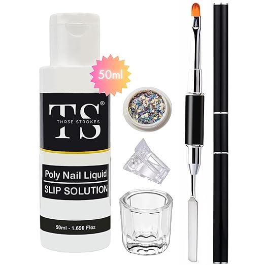 THR3E STROKES Polygel Slip Solution Liquid - 50ml
