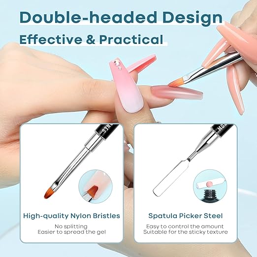 THR3E STROKES Poly Gel Kit with Slip Solution - 120ml