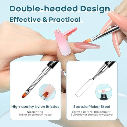 THR3E STROKES Poly Gel Kit with Slip Solution - 120ml