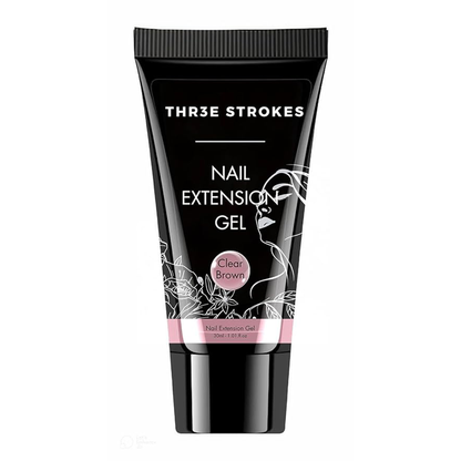 THR3E STROKES PolyGel Quick Upgrade Kit - 30ML Builder Gel for Nail Extensions