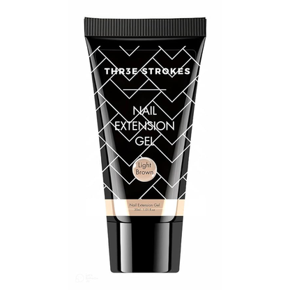 THR3E STROKES PolyGel Quick Upgrade Kit - 30ML Builder Gel for Nail Extensions