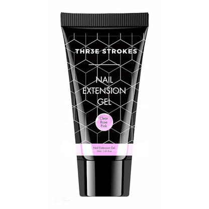 THR3E STROKES PolyGel Quick Upgrade Kit - 30ML Builder Gel for Nail Extensions